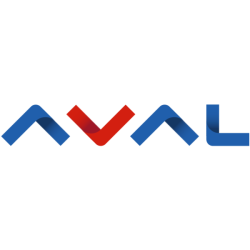 Grupo Aval Acciones y Valores S.A. ADR (Each representing 20 preferred shares) logo